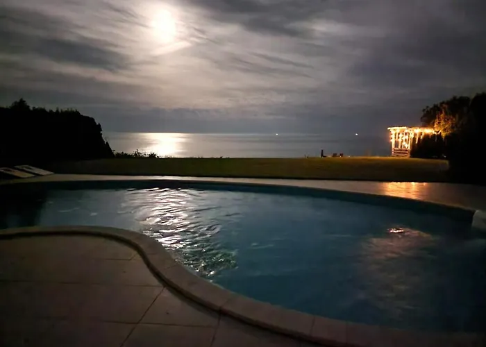 Villa Private First Line With Sea View In Blacksearama Golf A Location Privacy Pool