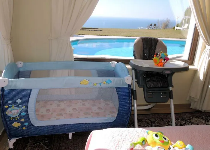 Villa Private First Line With Sea View In Blacksearama Golf A Location Privacy Pool Balchik