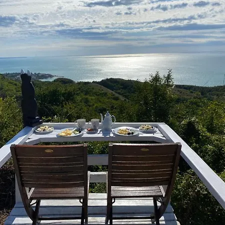 Private First Line With Sea View In Blacksearama Golf Villa *