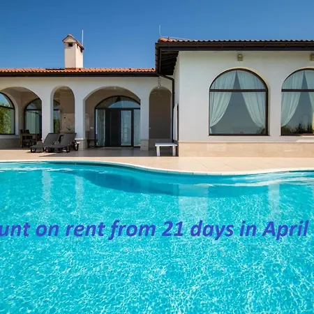 Private First Line With Sea View In Blacksearama Golf A Location Privacy Pool Balcsik