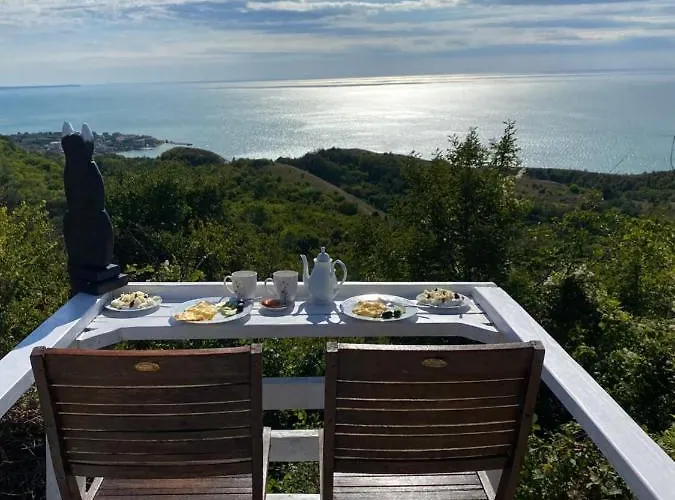 Private First Line With Sea View In Blacksearama Golf Villa *