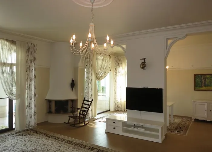 Private First Line With Sea View In Blacksearama Golf Villa