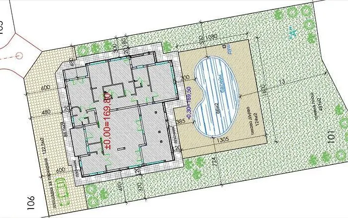 Private First Line With Sea View In Blacksearama Golf Villa *