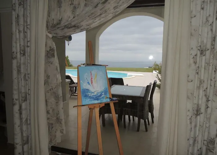 Villa Private First Line With Sea View In Blacksearama Golf